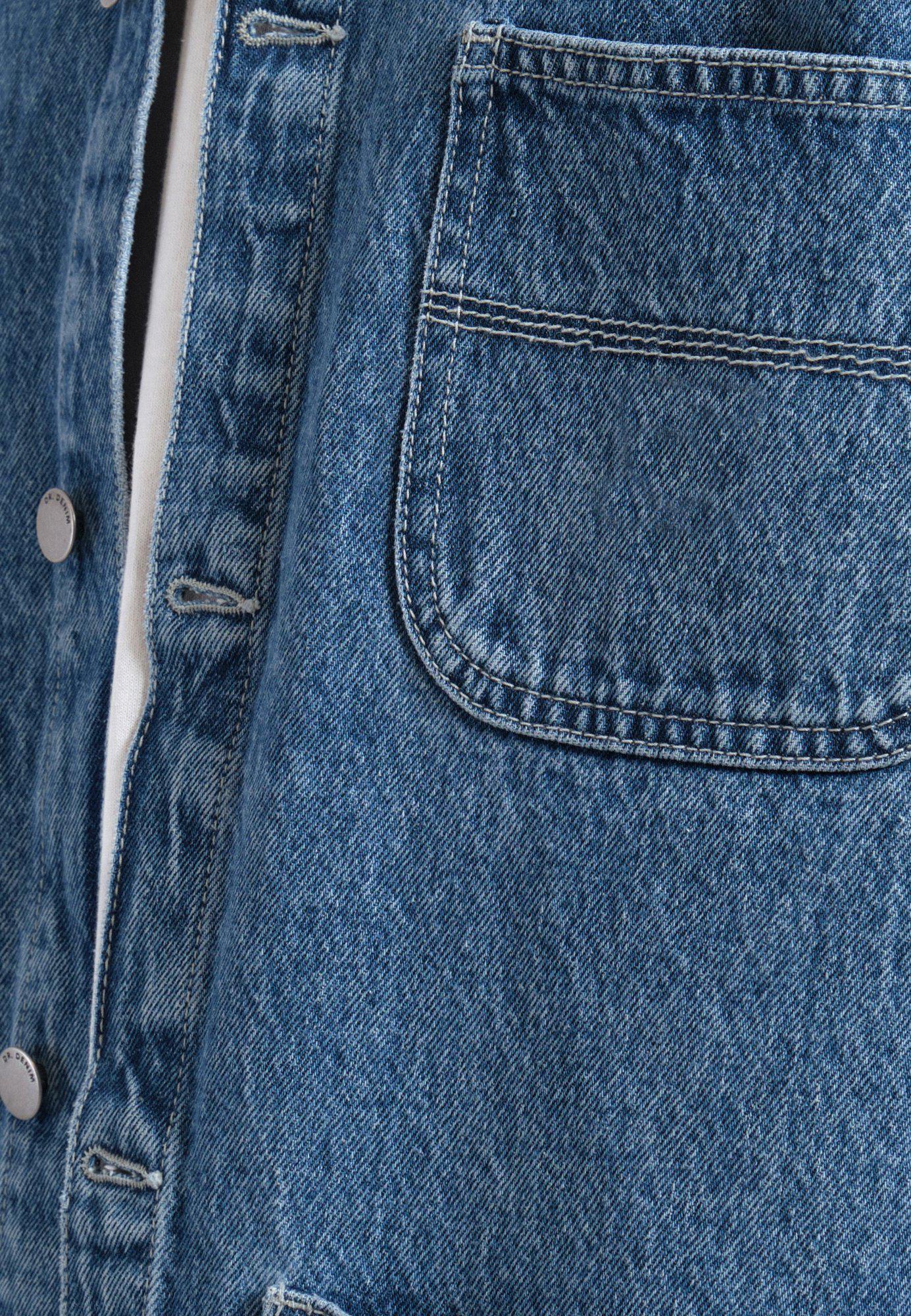 Dr. Denim Devo Worker Jacket Sky Retro