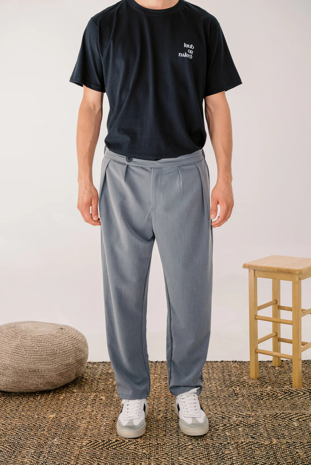 Kiub Noe Pants Light Grey