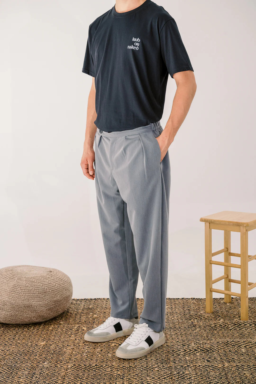 Kiub Noe Pants Light Grey