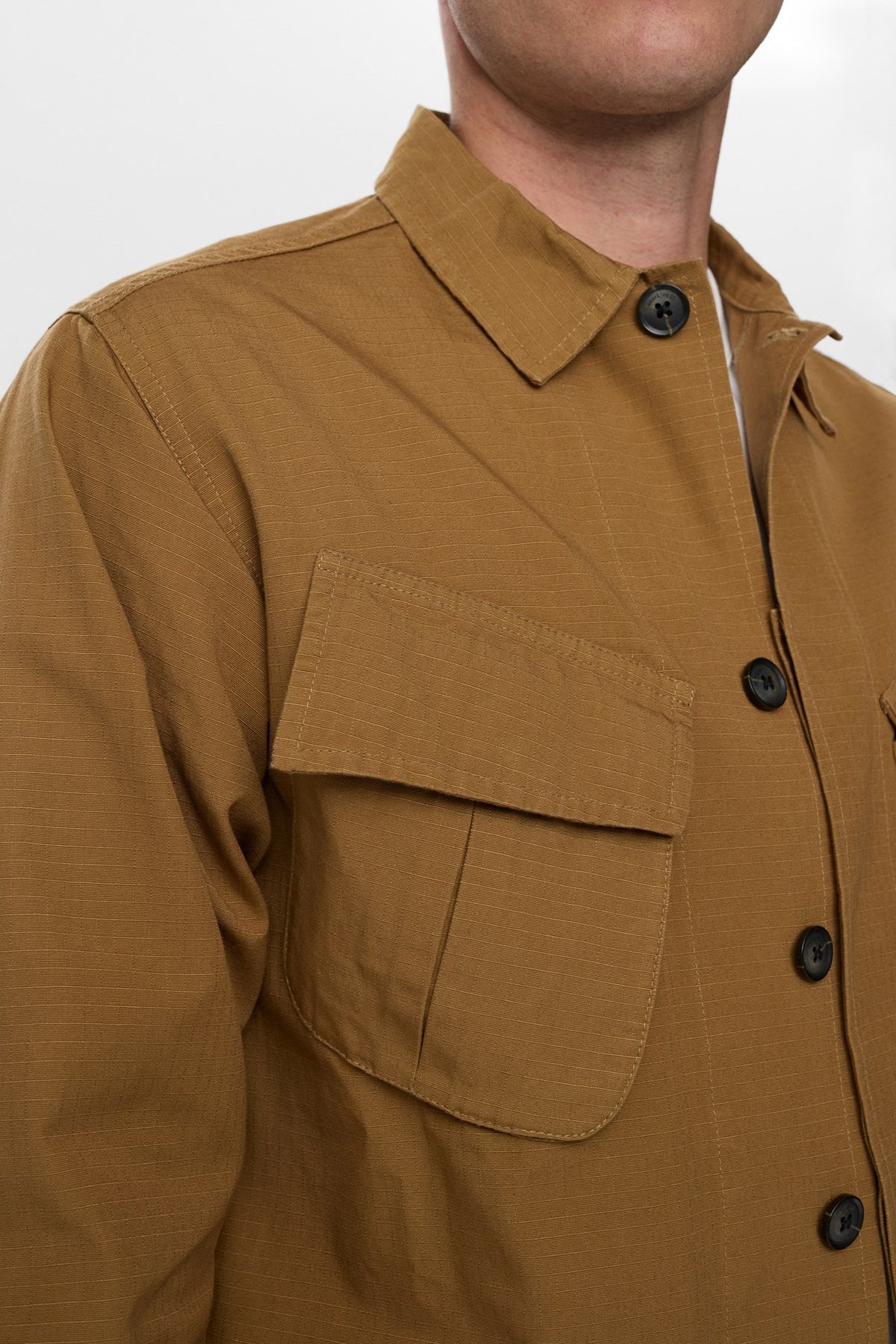 Anerkjendt Akotto 4 Pocket Ribstop Jacket - Ermine