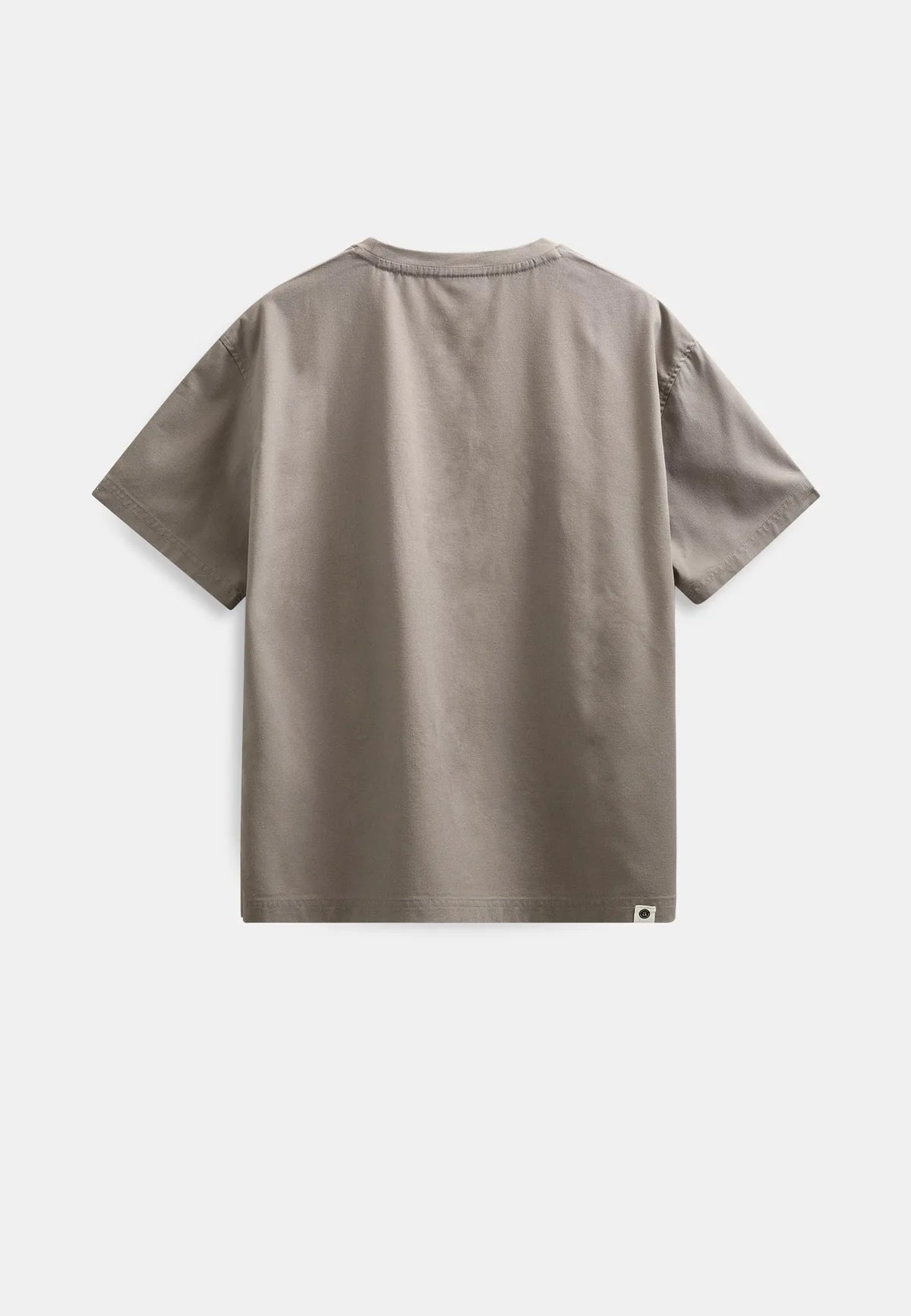 Akvillads Cot/Lin/Vis S/S Tee-Gray Flannel