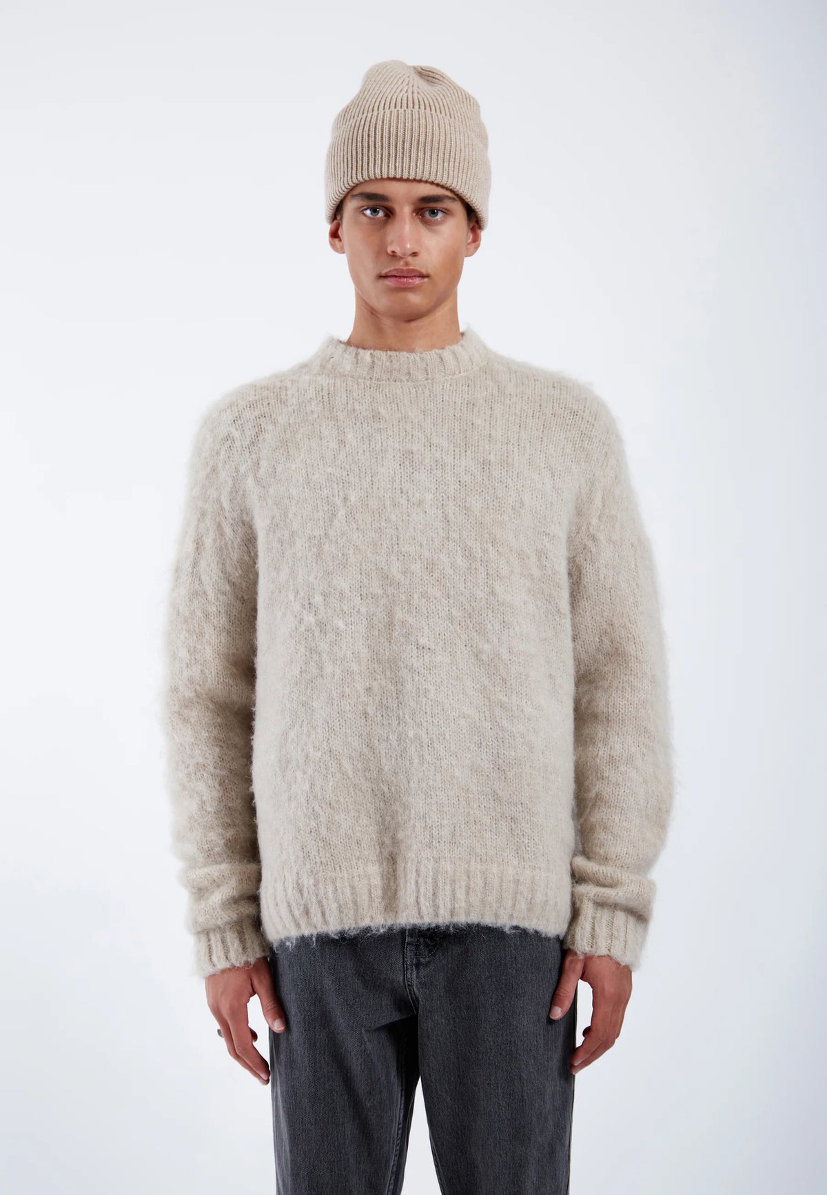 Dr. Denim Mo Beanie Silver Lining