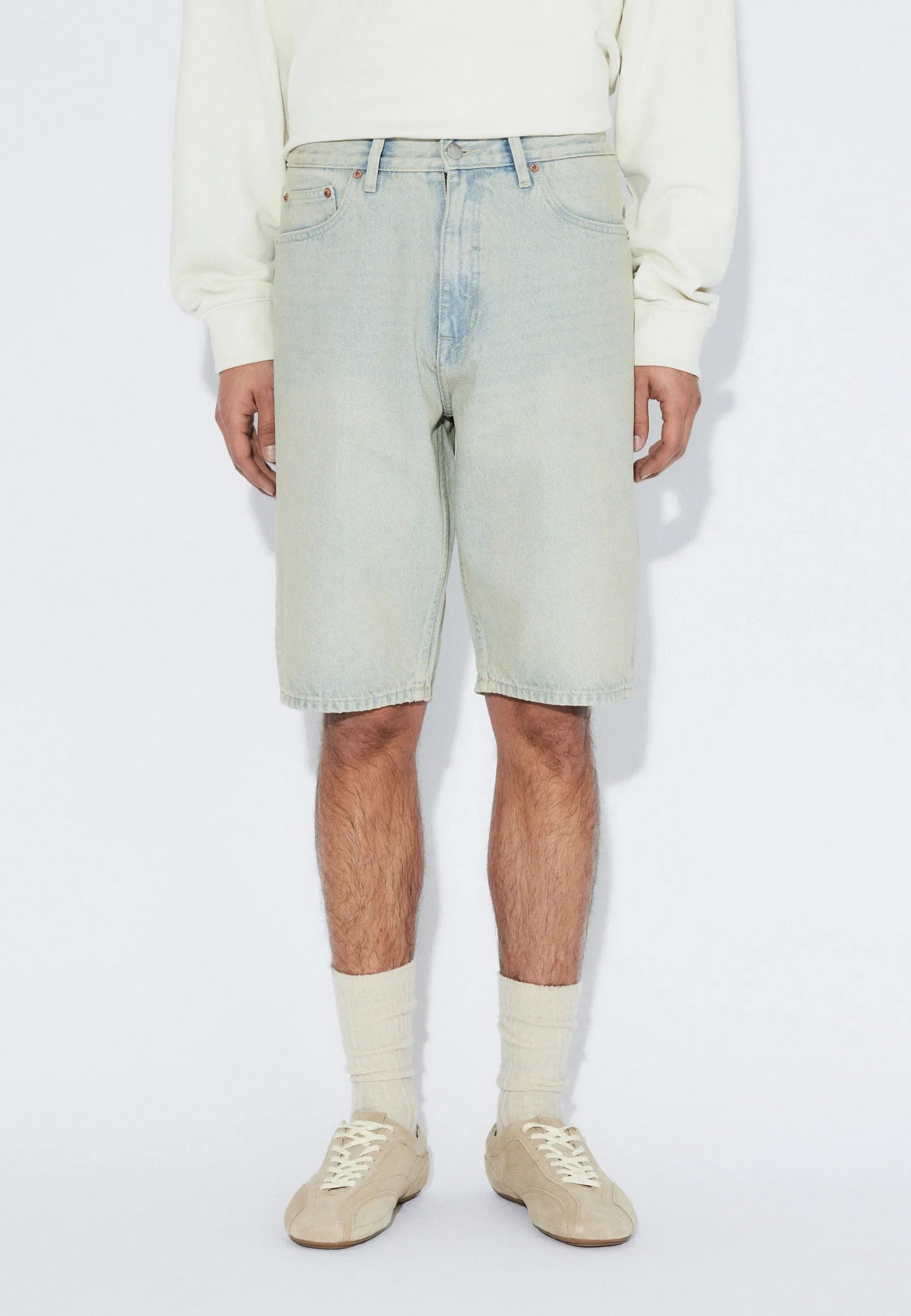 Dr. Denim Omar Shorts Stream Light Sand