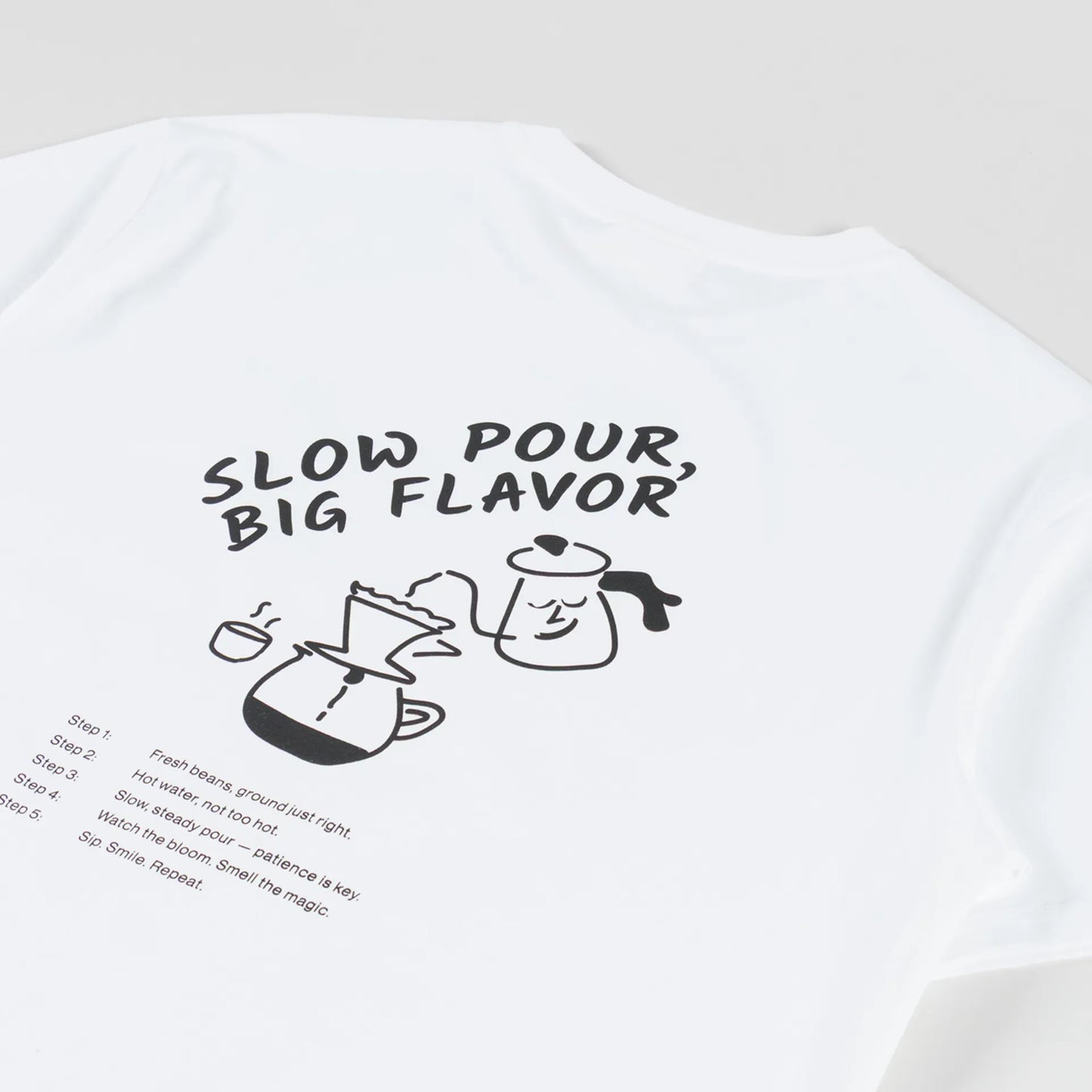 Anekjendt Akvillads Slow Pour Tee - Bright White