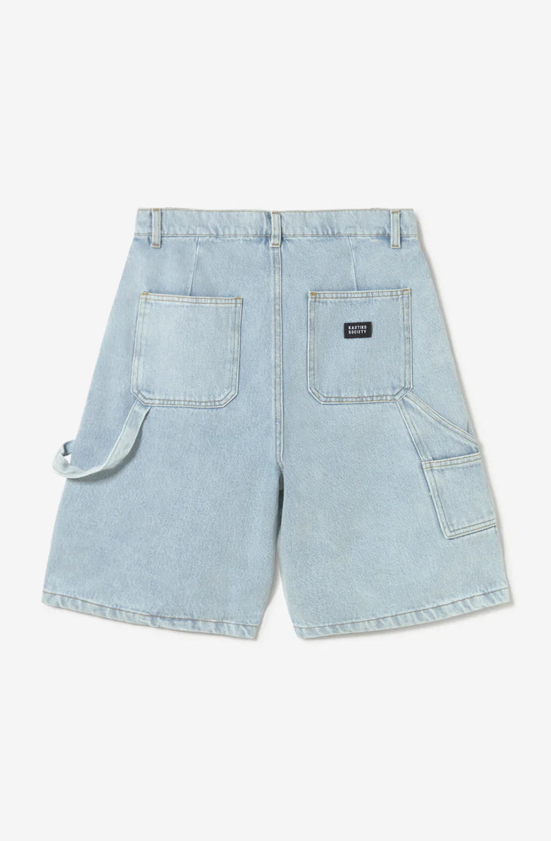 Kaotiko Short Carpenter Denim Acid
