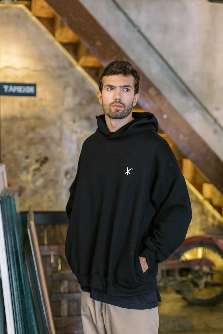 Kiub K3 Oversized Hoodie Black