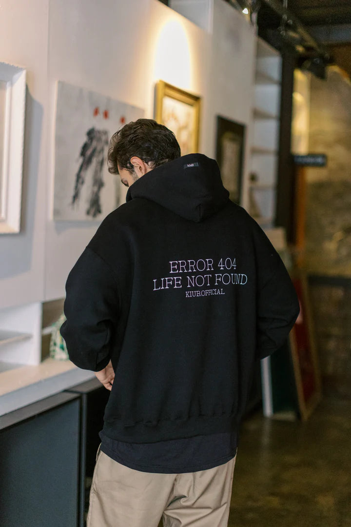 Kiub Error 404 Oversized Hoodie