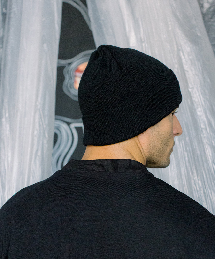 Kiub Beanie Black