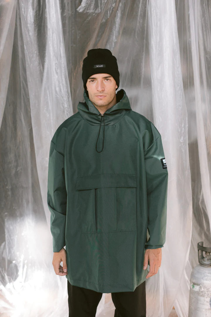 Kiub Raincoat Anorak Green