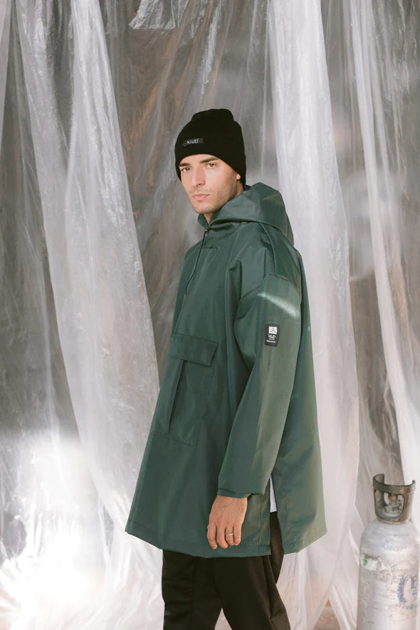 Kiub Raincoat Anorak Green