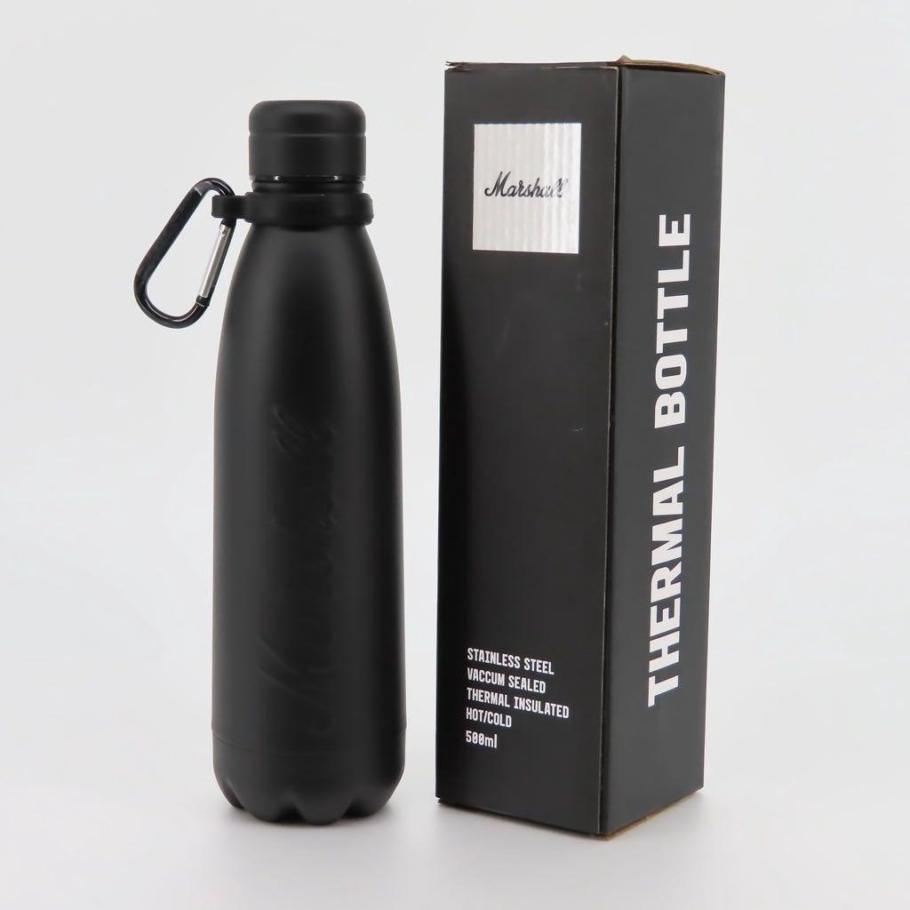 Water Bottle Matte Black