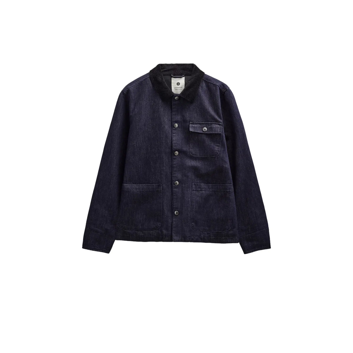Anerkjendt Akbastian Denim Jacket- Dark Blue Denim
