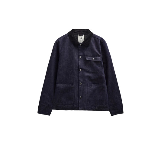Anerkjendt Akbastian Denim Jacket- Dark Blue Denim