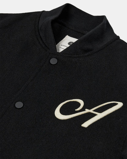 Anerkjendt Akbertie Wool Bomber Caviar