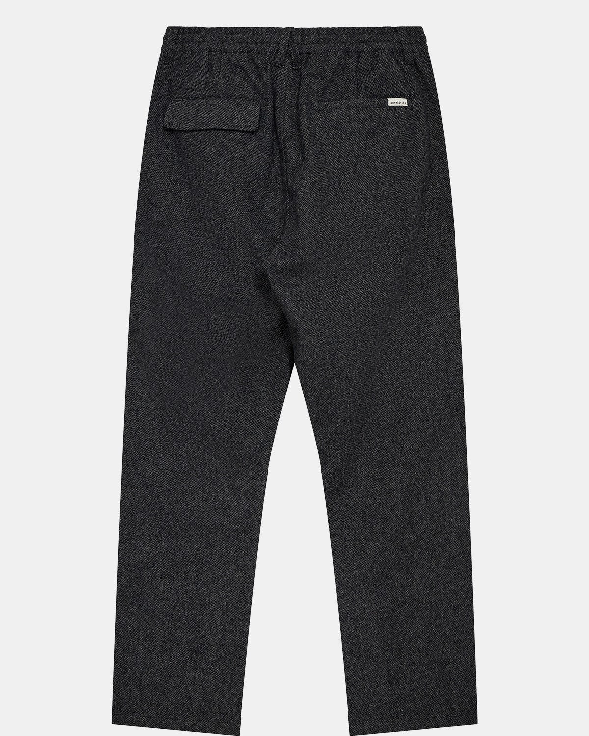 Anerkjendt Akjan Wool Pants Dark Grey Melange
