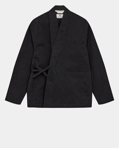 Anerkjendt Akjesper Kimono Overshirt - Caviar