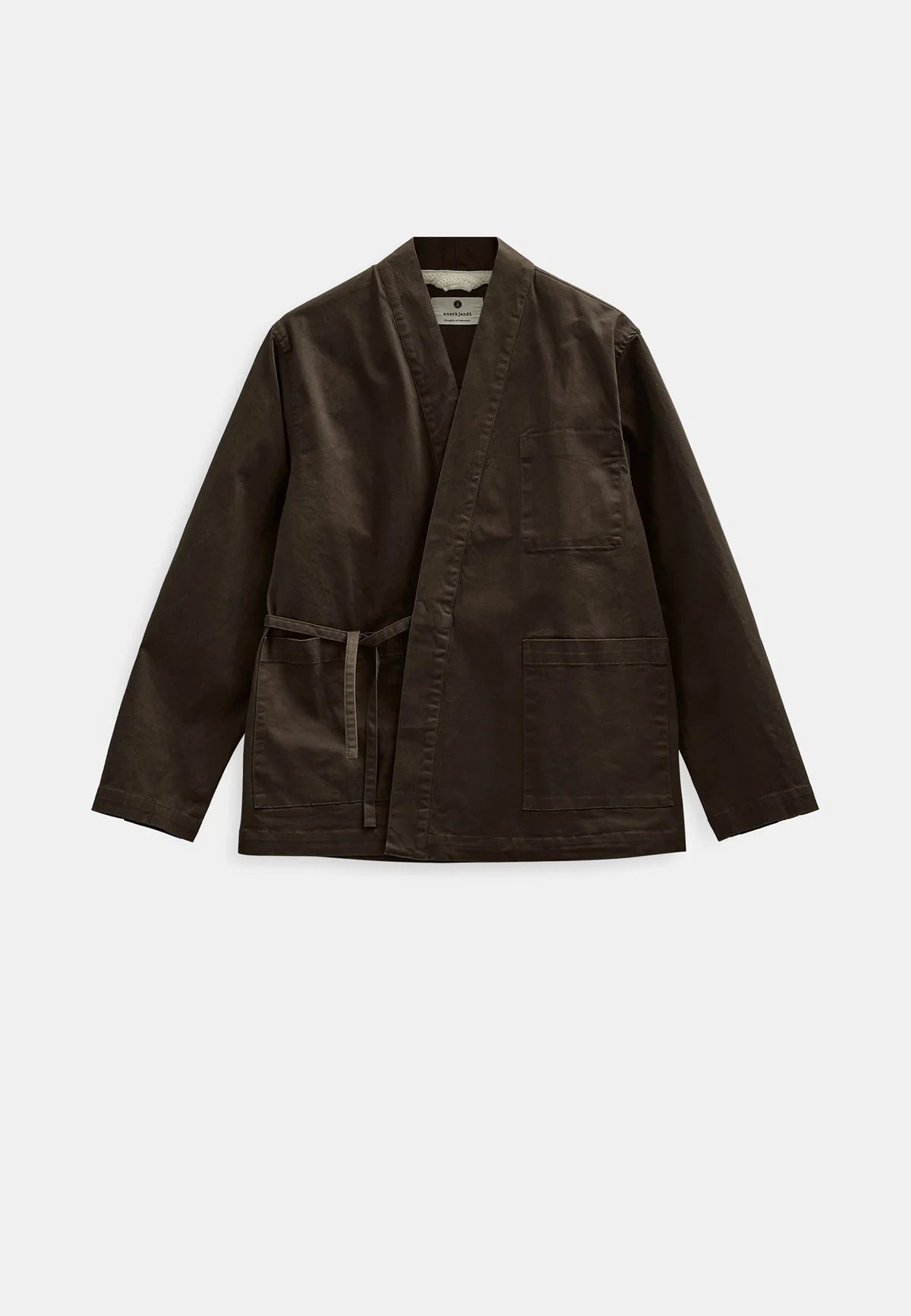Anerkjendt Akjesper Kimono Overshirt - Mulch