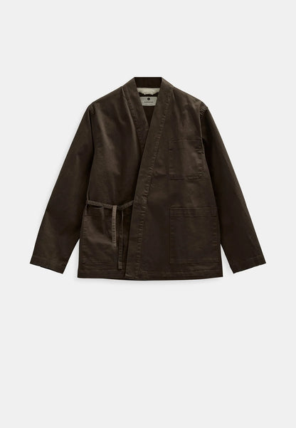 Anerkjendt Akjesper Kimono Overshirt - Mulch