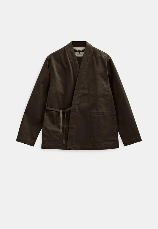 Anerkjendt Akjesper Kimono Overshirt - Mulch