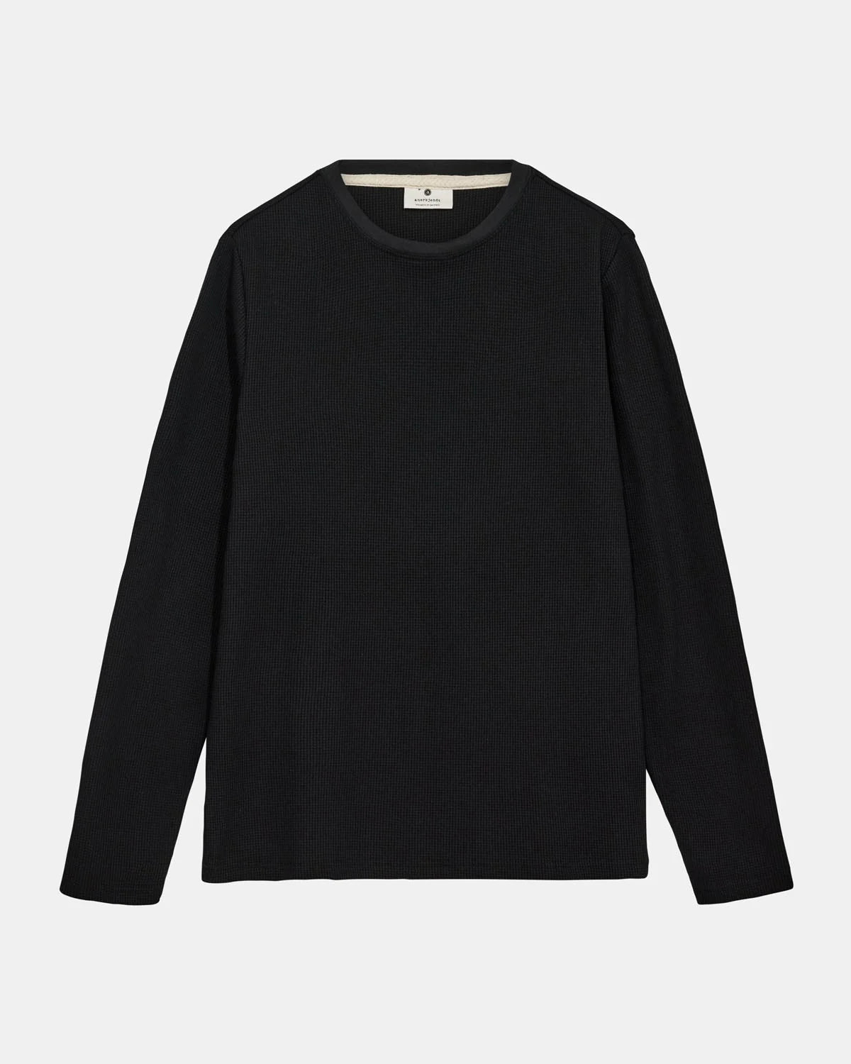 Anerkjendt Akkikki L/S Waffle Tee Caviar