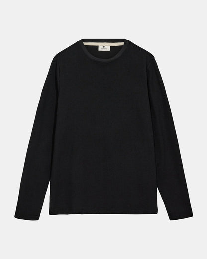 Anerkjendt Akkikki L/S Waffle Tee Caviar