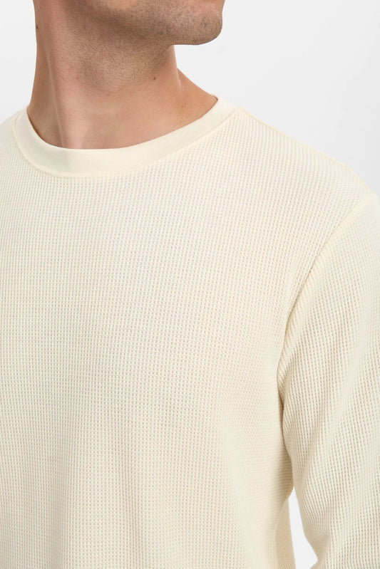 Anerkjendt Akkikki L/S Waffle Tee Tofu
