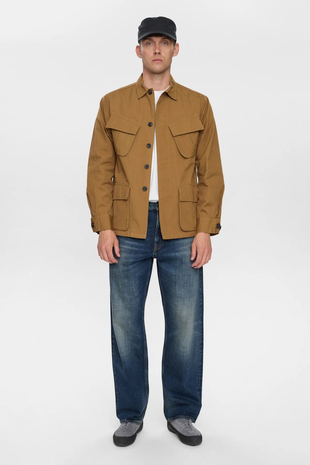 Anerkjendt Akotto 4 Pocket Ribstop Jacket - Ermine