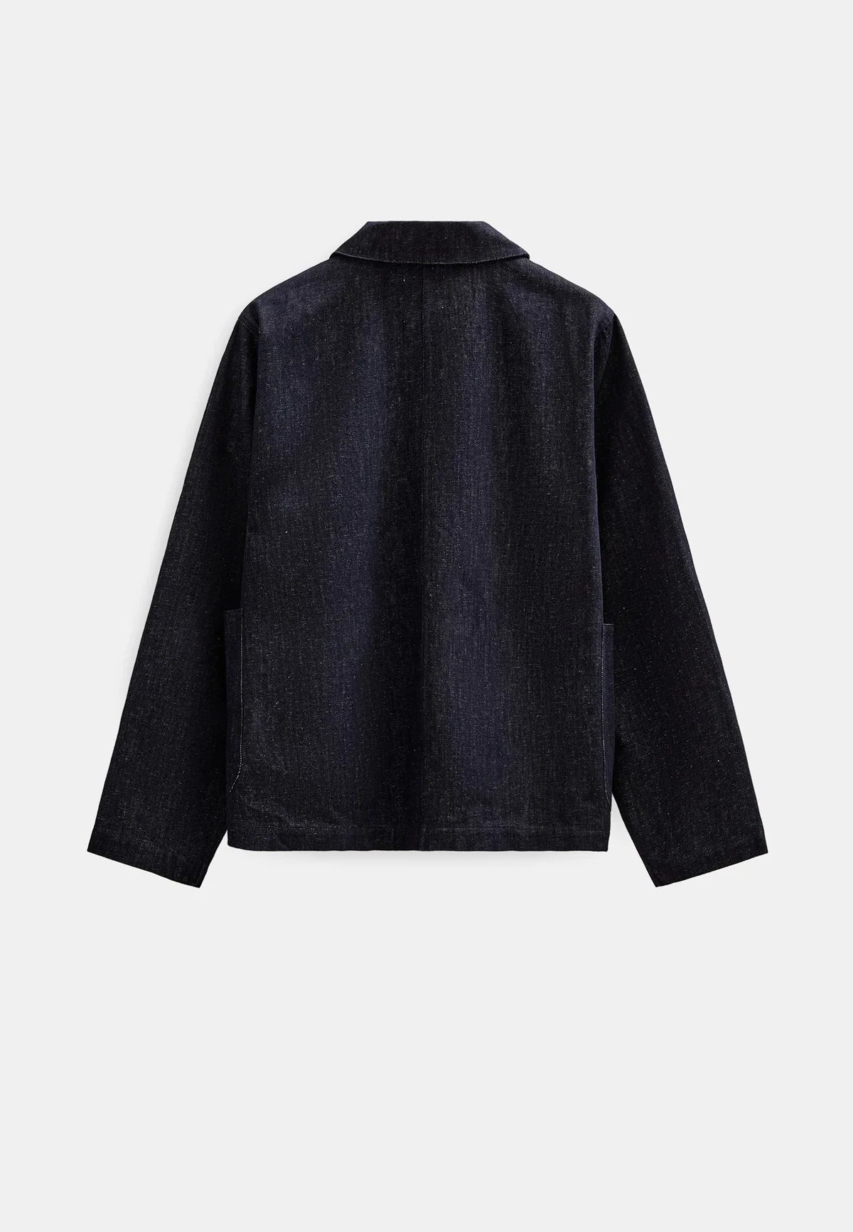 Anerkjendt Akozzy Denim Overshirt-Dark Blue Denim