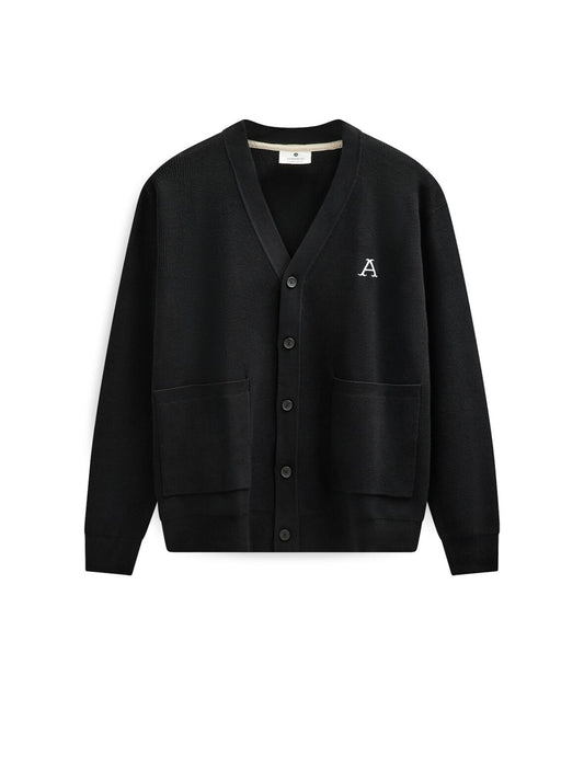 Anerkjendt Aksinus Viscose Cardigan - Caviar