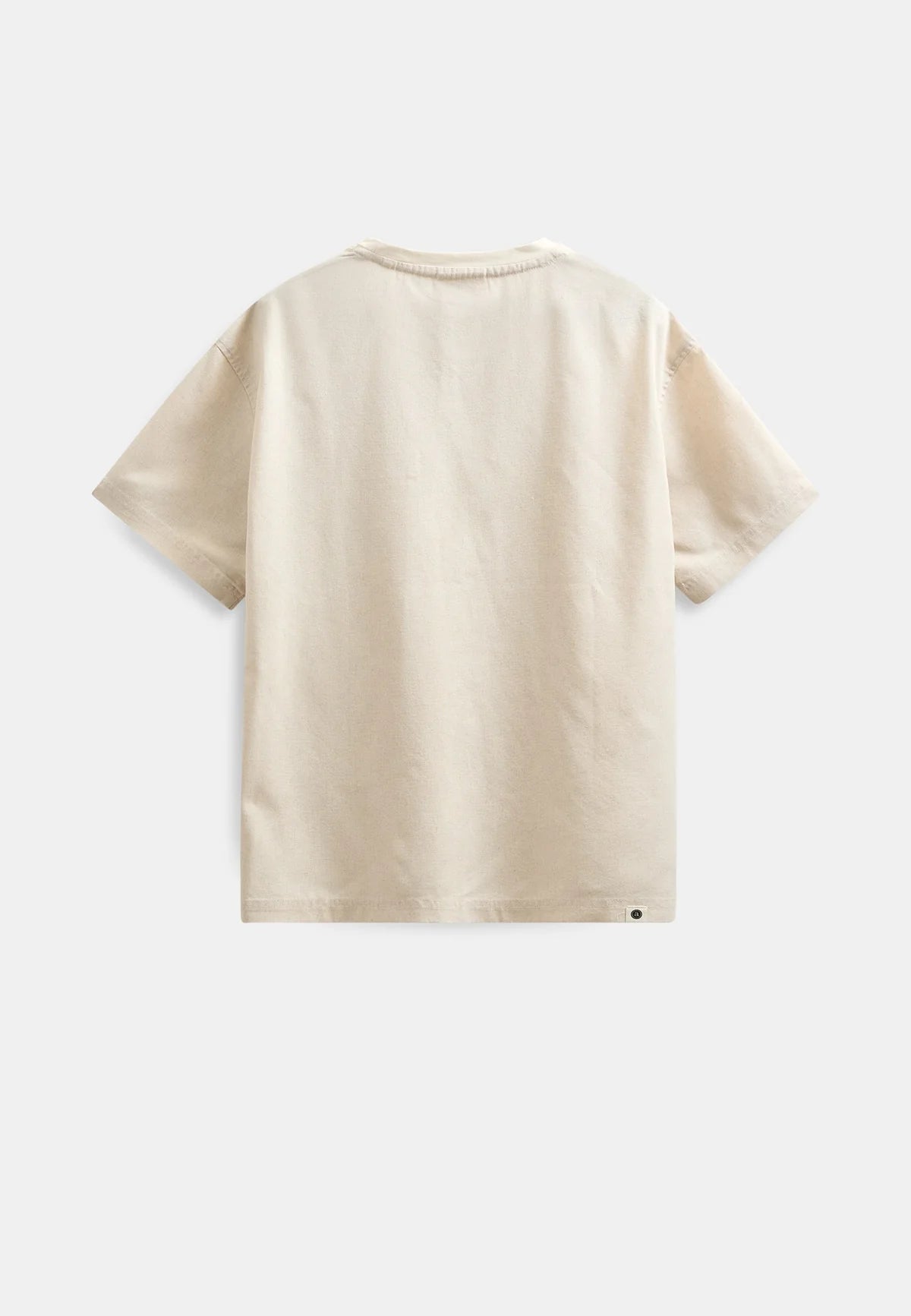 Akvillads Cot/Lin/Vis S/S Tee-Tofu