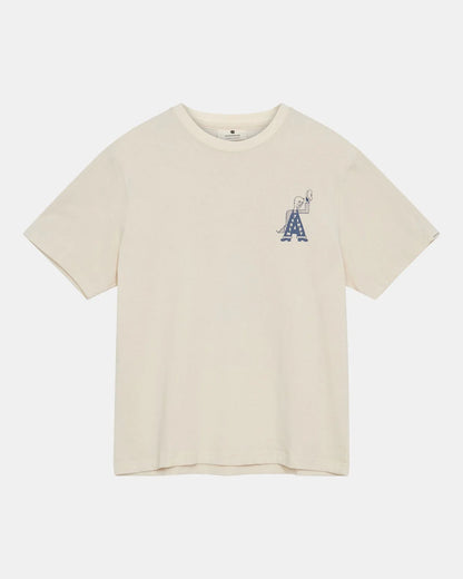 Anerkjendt Akvillads Undyed S/S Tee Tofu