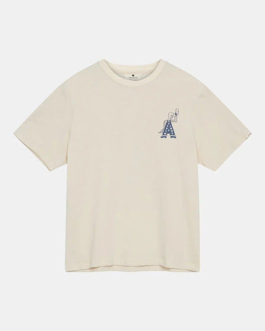 Anerkjendt Akvillads Undyed S/S Tee Tofu