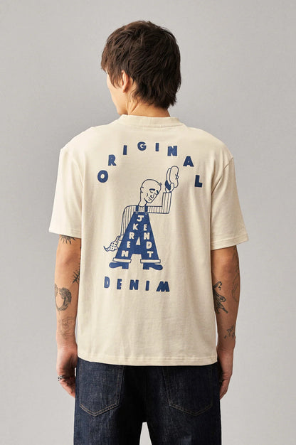 Anerkjendt Akvillads Undyed S/S Tee Tofu