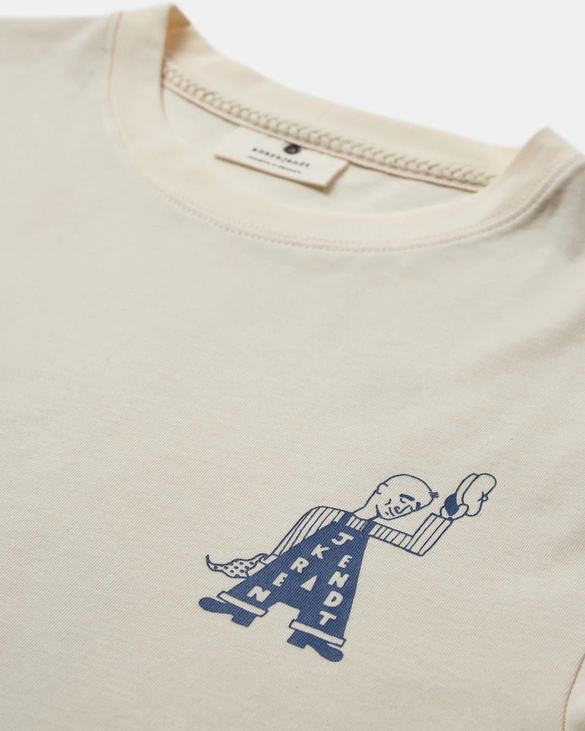 Anerkjendt Akvillads Undyed S/S Tee Tofu