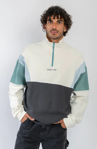 Kaotiko Crew Arthur Ivory/Black/Niagara