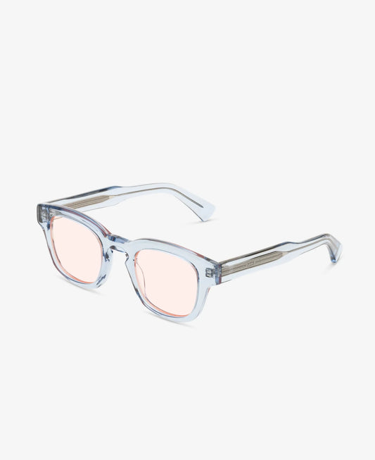 MessyWeekend Austin Reveal Transparent Blue/ Peach Red Tint