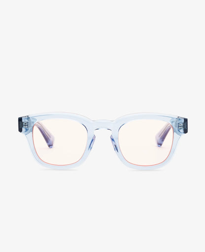 MessyWeekend Austin Reveal Transparent Blue/ Peach Red Tint