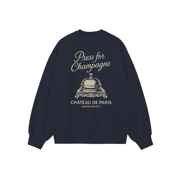 Kaotiko Crew Oversize Champagne