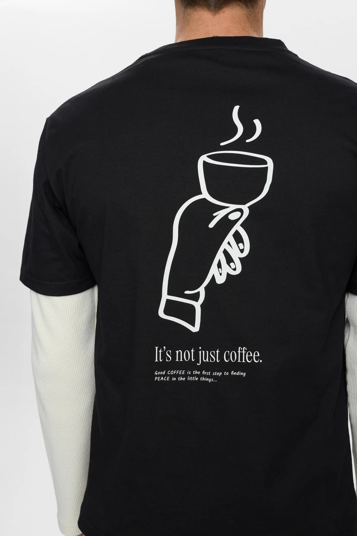 Anekjendt Akvillads Not Just Coffee Tee - Caviar