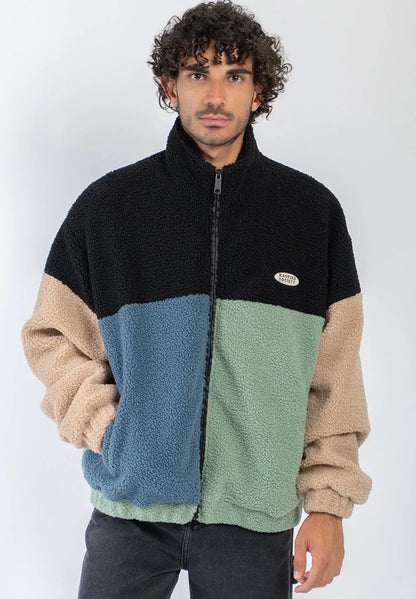 Kaotiko Color Block Fleece Jacket