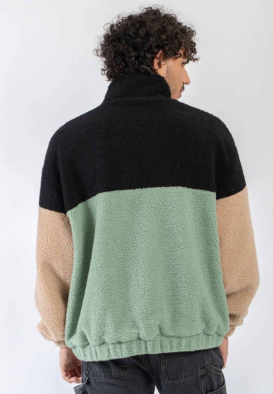 Kaotiko Color Block Fleece Jacket
