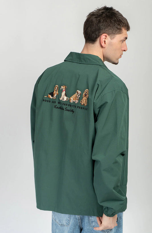 Kaotiko Jacket Dogs Green