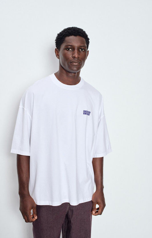 American Vintage Men's T-Shirt Gixy (White)