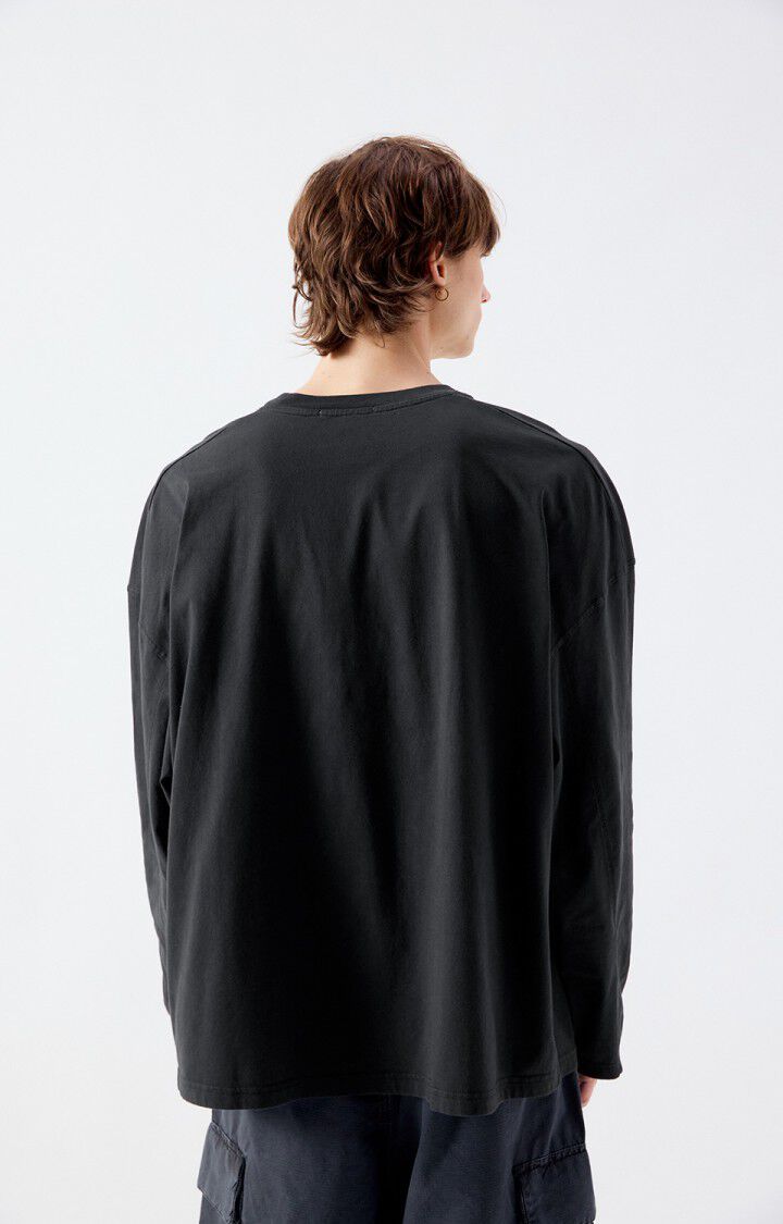 American Vintage Men's Longsleeve T-Shirt Gixy Black
