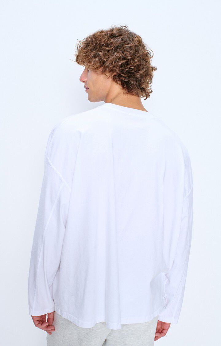American Vintage Men's Longsleeve T-Shirt Gixy White
