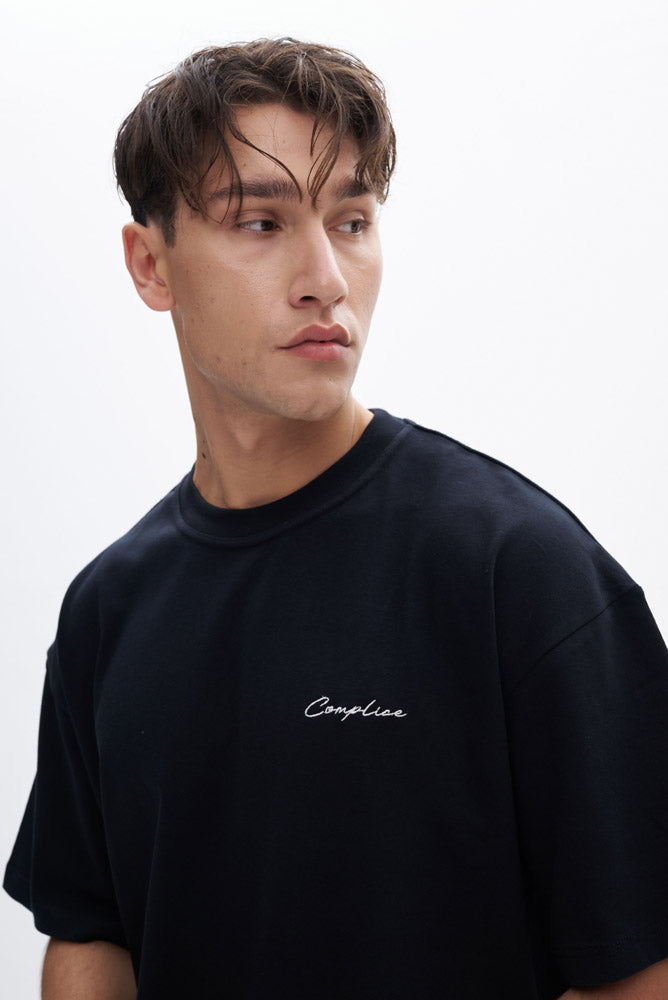 Complice Icon Stitch T-shirt Black