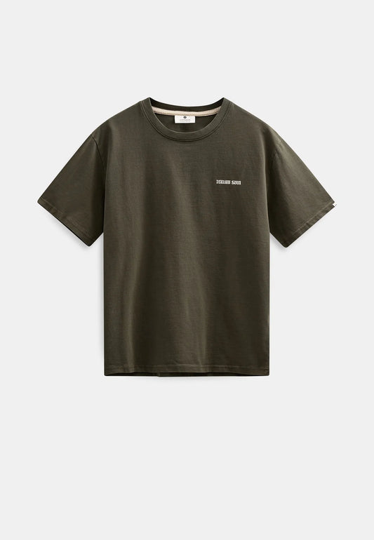 Anerkjendt Akvillads Italien Coffee S/S Tee Forest Night