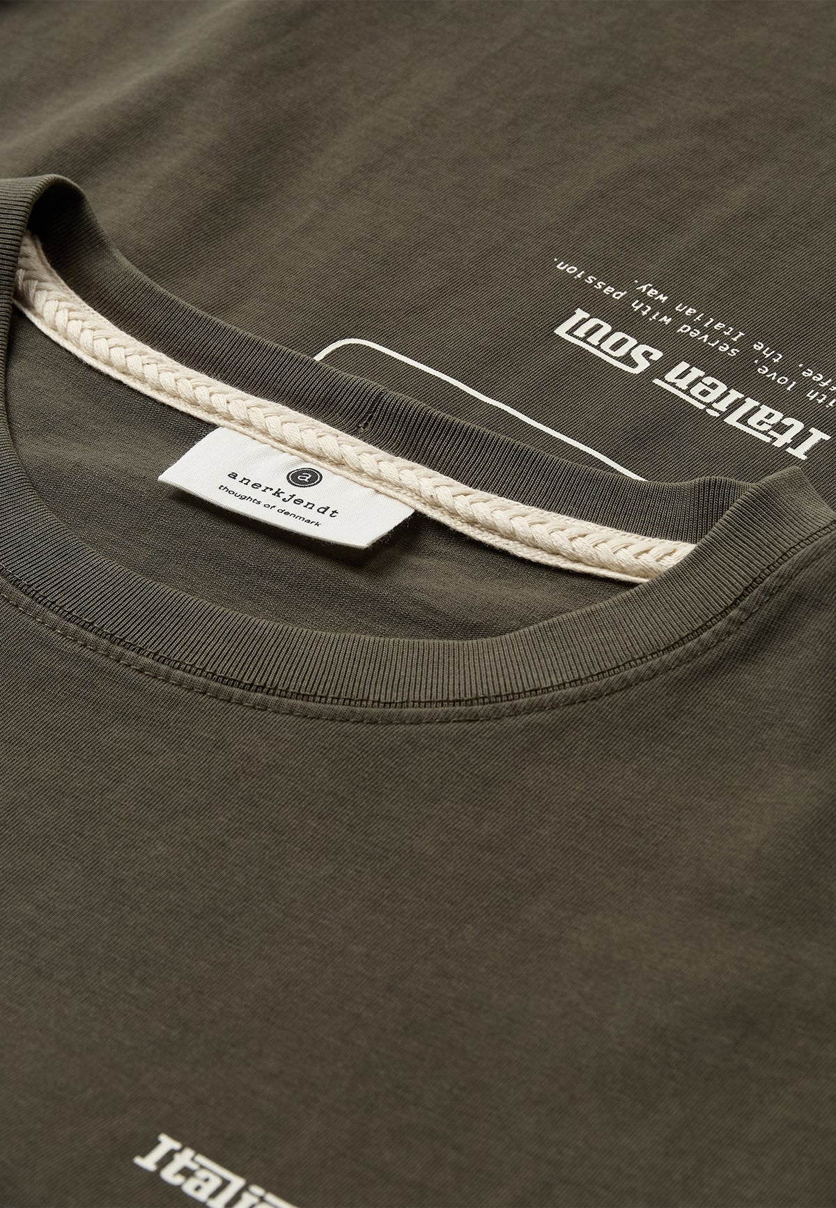 Anerkjendt Akvillads Italien Coffee S/S Tee Forest Night