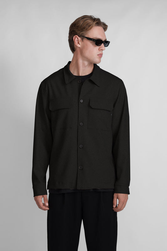 Kiub Overshirt Black