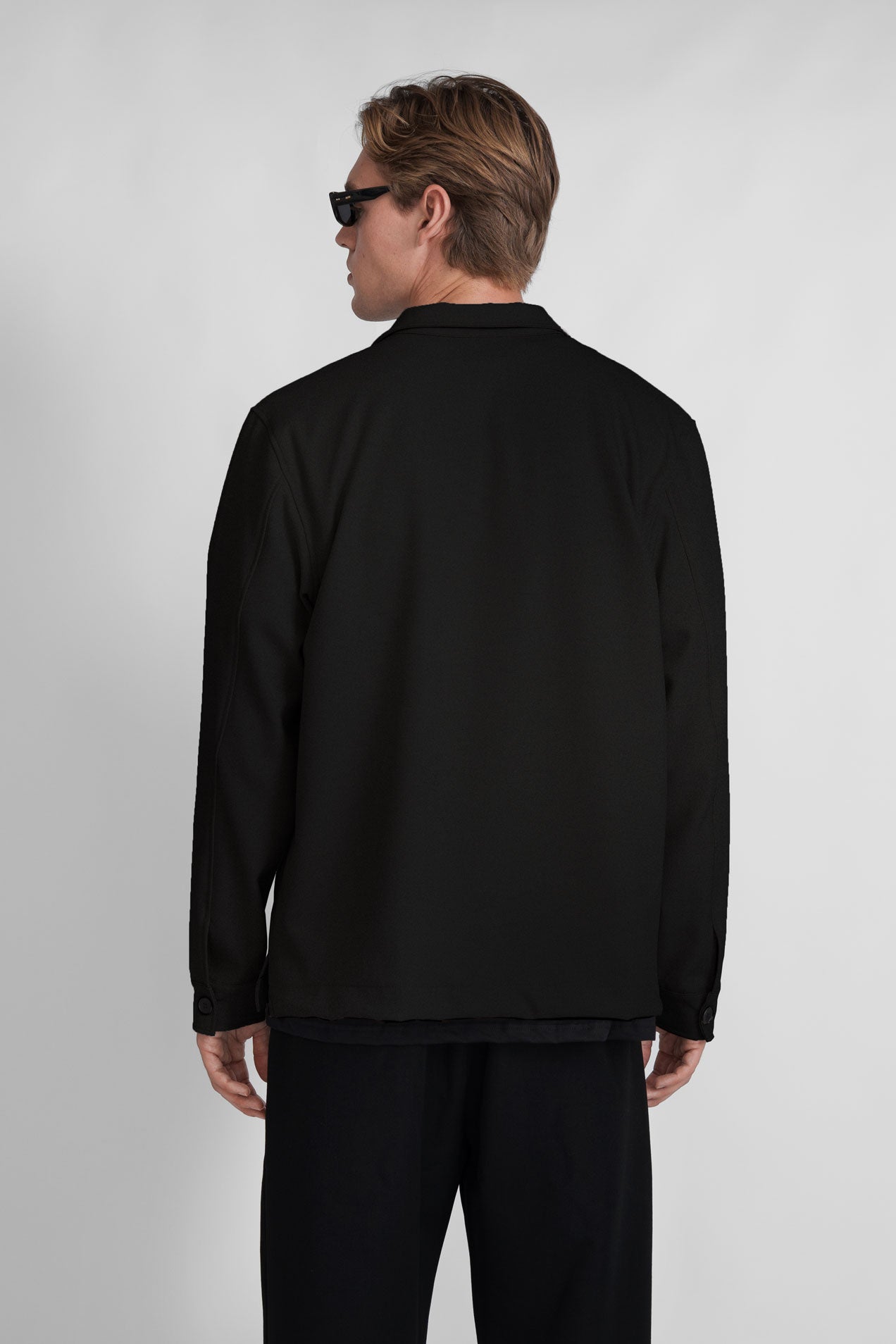 Kiub Overshirt Black